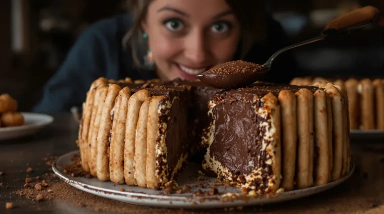 Dessert sans cuisson : j’ai fait une mousse au chocolat intense avec des biscuits fondants