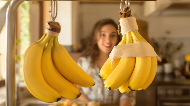 « Elles ne noircissent plus » : mon astuce toute simple pour garder vos bananes bien fraîches très longtemps