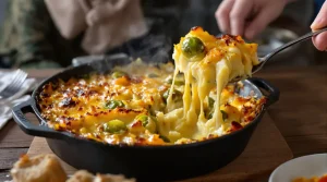« Je le prépare chaque dimanche en hiver » : mon gratin patates-choux de Bruxelles a conquis ma famille