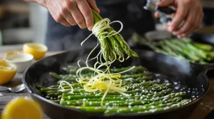 La technique d’un chef pour des asperges vertes bien tendres à la cuisson, voici pourquoi ça marche