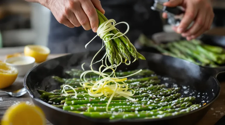 La technique d’un chef pour des asperges vertes bien tendres à la cuisson, voici pourquoi ça marche