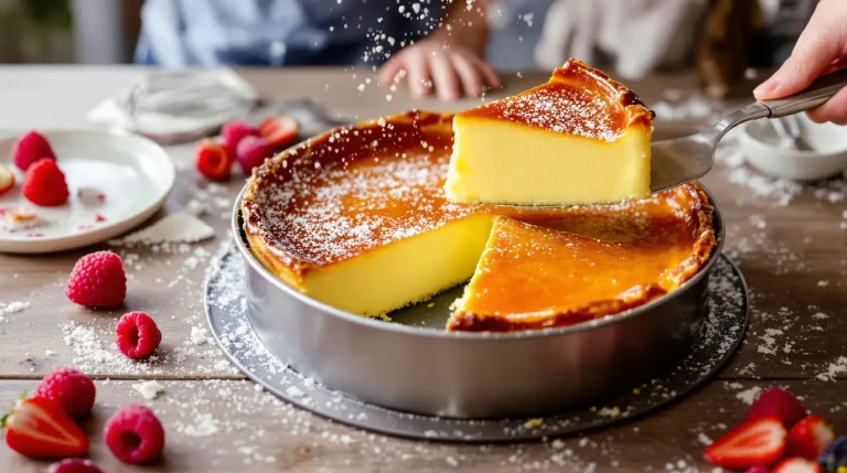 « Mon flan pâtissier sans pâte est irrésistible » : léger, fondant et prêt vite pour un goûter parfait