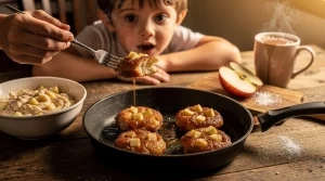 Oubliez la friteuse : cette recette de beignets aux pommes est idéale pour le goûter de mars