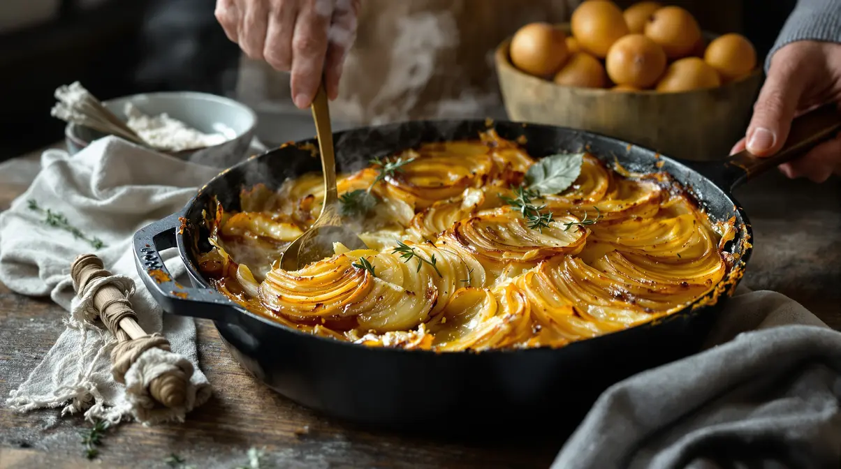 Peu calorique, ce plat paysan fait son grand retour : il fait fondre Laurent Mariotte et enterre le gratin dauphinois traditionnel Peu calorique, ce plat paysan fait son grand retour : il fait fondre Laurent Mariotte et enterre le gratin dauphinois traditionnel