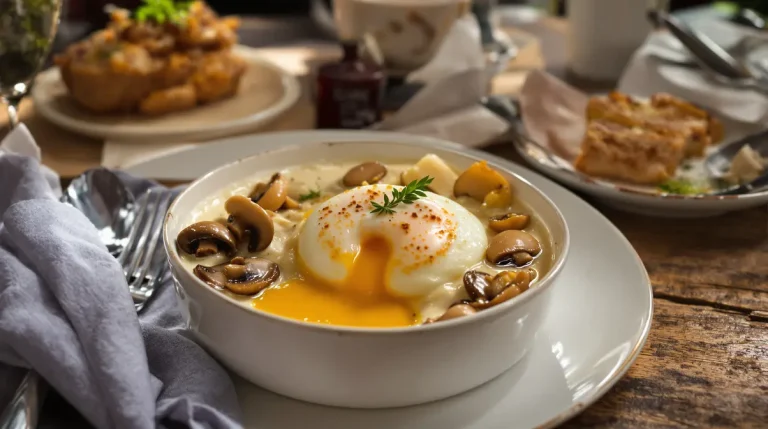 Œuf cocotte aux champignons et parmesan : ma recette ultra fondante à refaire ce soir