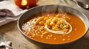 Velouté pois chiches-carottes au cumin : le dîner complet et healthy idéal des soirs de flemme