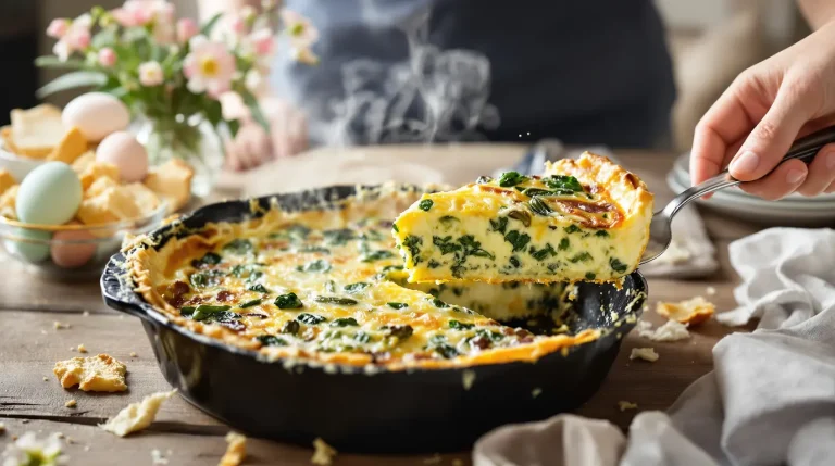 Chaque année, je prépare cette quiche à l’avance pour le matin de Pâques, voici pourquoi