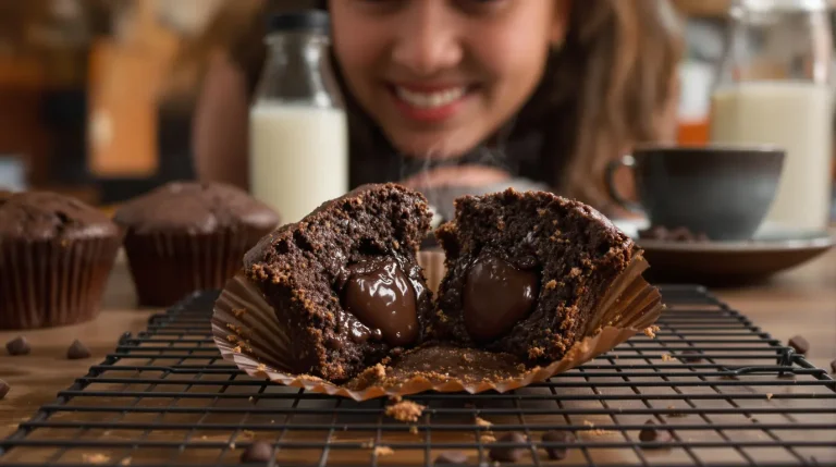 « Ils sont si moelleux que je fonds » : le secret de mes muffins tout chocolat maison « Ils sont si moelleux que je fonds » : le secret de mes muffins tout chocolat maison