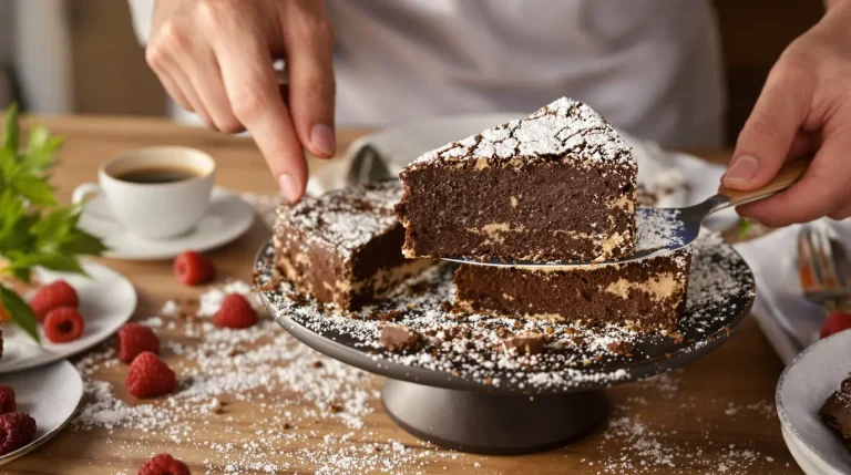 Le gâteau au chocolat italien de Laurent Mariotte est devenu un classique à la maison, à chaque occasion