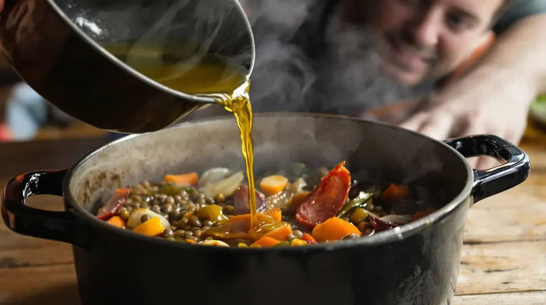 Les cuisiniers basques l’affirment : le secret des lentilles parfaites, c’est de les faire revenir dans…