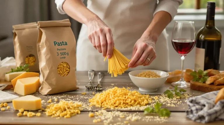 Combien de grammes de pâtes par personne sans gâchis combien de grammes de pâtes par personne