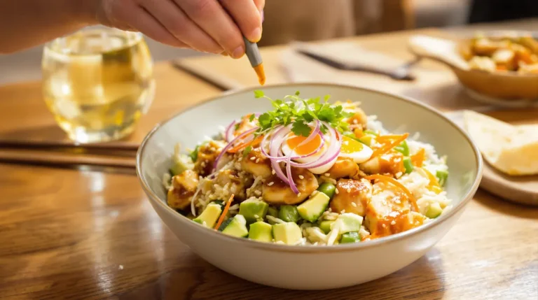 recette poke bowl poulet