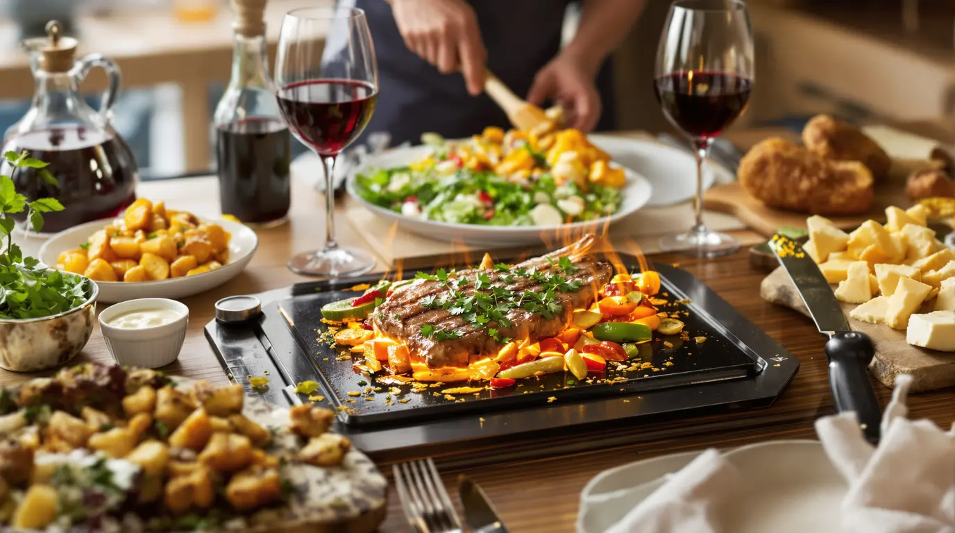 Accompagner une pierrade: saveurs à partager facilement accompagner une pierrade