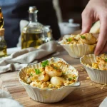 recette coquille saint-jacques à la bretonne champignons