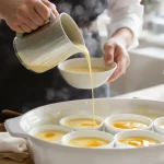 recette oeufs au lait bain-marie