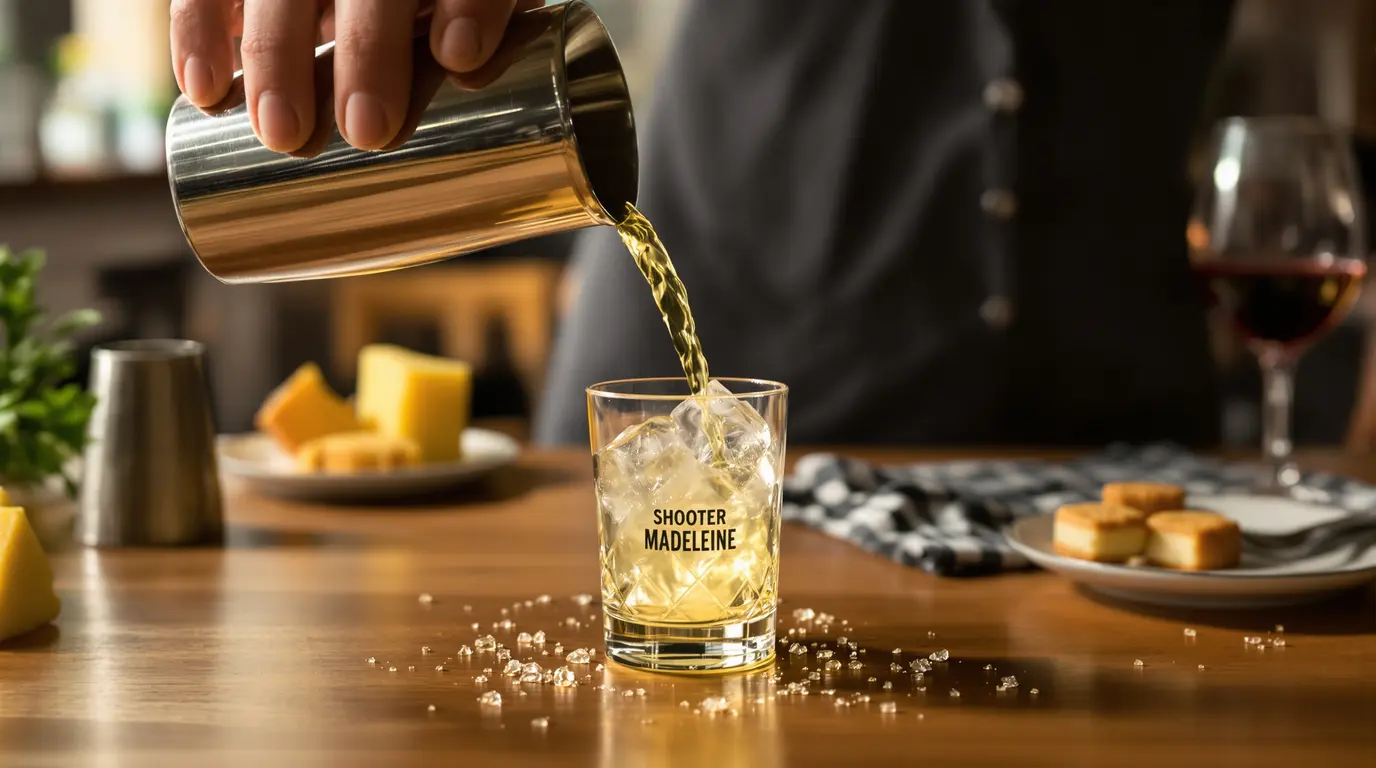 Shooter madeleine : le shot gourmand qui enchante shooter madeleine