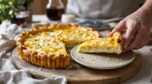 tarte aux poireaux à l'ancienne