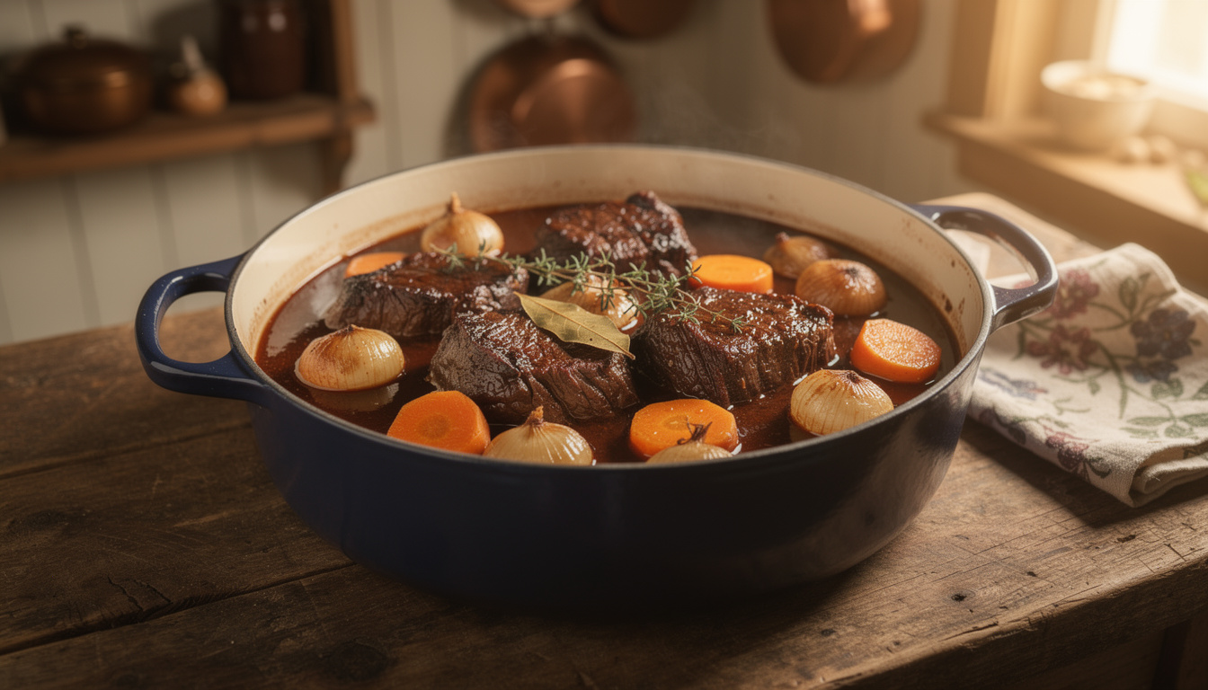 Comment réussir un bourguignon quand la viande est dure apprenez à réussir un bourguignon savoureux même avec une viande dure grâce à nos astuces de cuisson et de marinade efficaces.