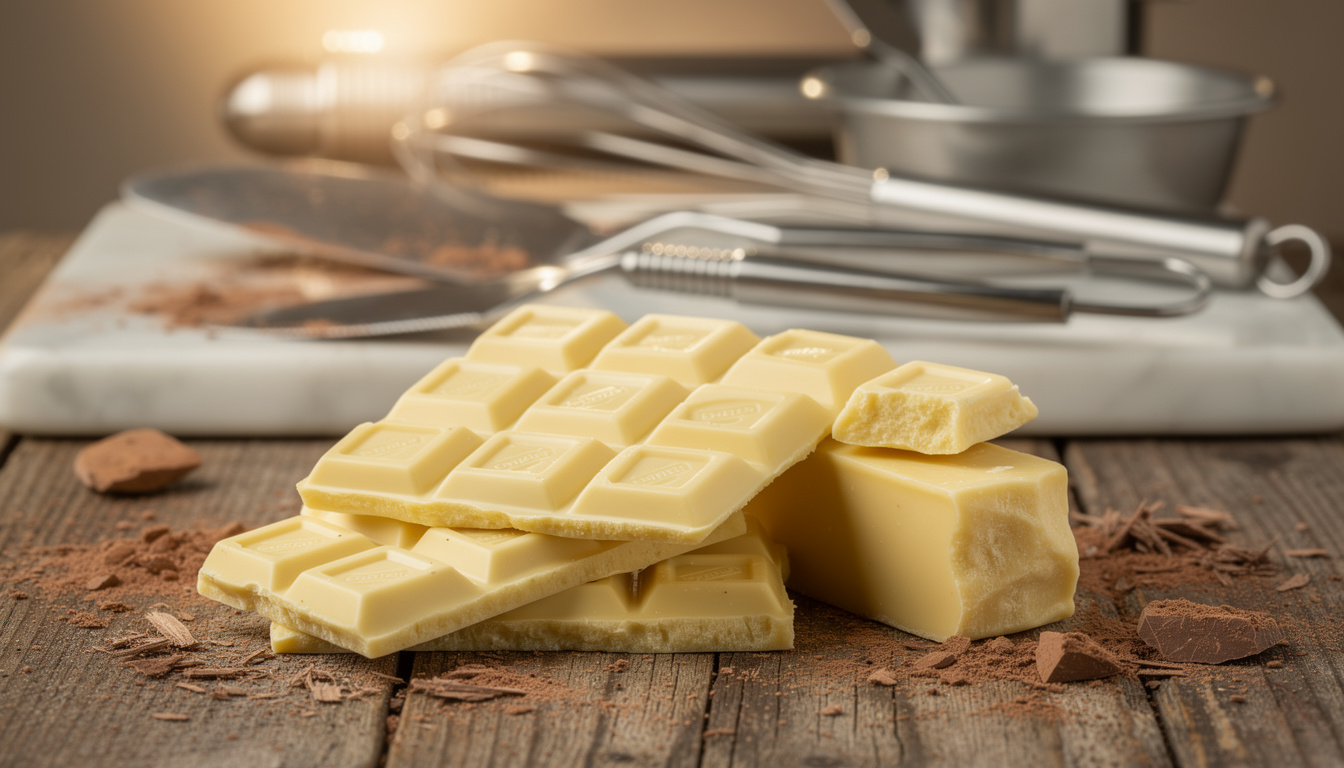 Composition du chocolat blanc : ingrédients et secrets à connaître découvrez la composition du chocolat blanc, ses ingrédients essentiels et les secrets pour mieux comprendre ce délice sucré.