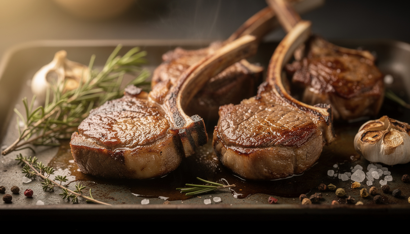 Quel est le temps de cuisson idéal pour une côtelette d'agneau au four découvrez le temps de cuisson parfait pour une côtelette d'agneau au four afin d'obtenir une viande tendre et savoureuse à chaque fois.