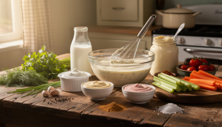 Tout savoir sur la sauce ranch : origines, recettes et astuces découvrez tout sur la sauce ranch : ses origines, des recettes délicieuses et des astuces pratiques pour la réussir chez vous.