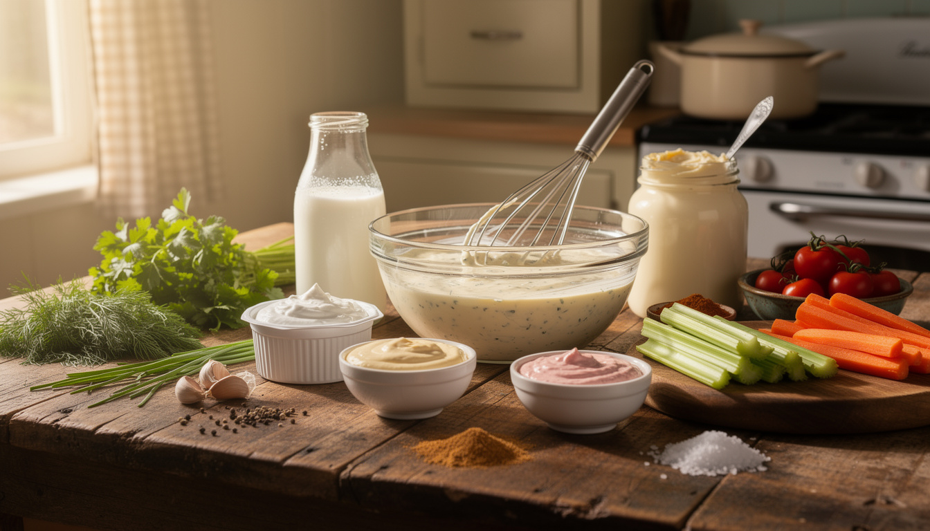 Tout savoir sur la sauce ranch : origines, recettes et astuces découvrez tout sur la sauce ranch : ses origines, des recettes délicieuses et des astuces pratiques pour la réussir chez vous.